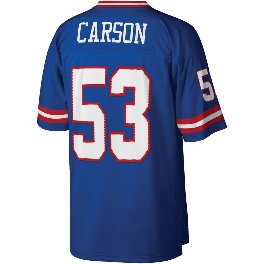 New York Giants Harry Carson Royal Legacy Replica Jersey product image 3, provided for visual reference and product detail