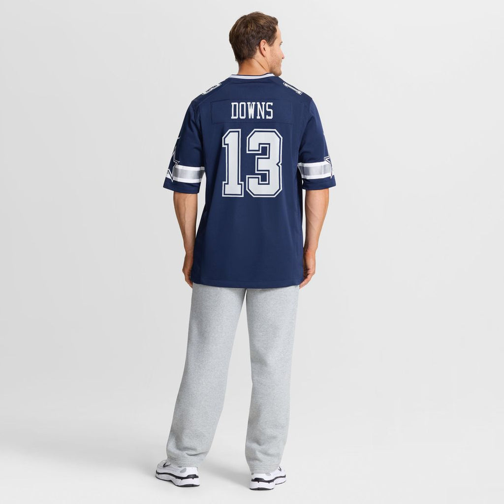 Dallas Cowboys Caleb Downs Navy Team Game Jersey product image 11, provided for visual reference and product detail review