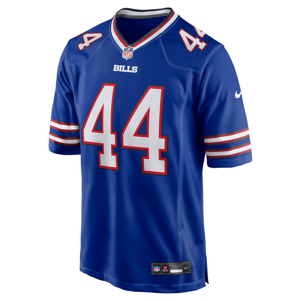 Buffalo Bills Joe Andreessen Royal Game Jersey product image 2, provided for visual reference and product detail review