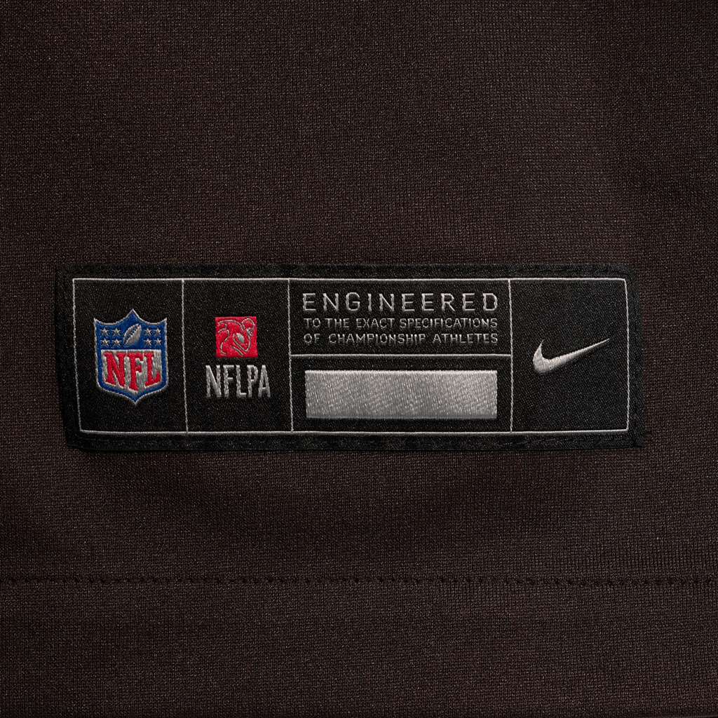 Cleveland Browns KC Concepcion Jr. White Game Jersey product image 12, provided for visual reference and product detail