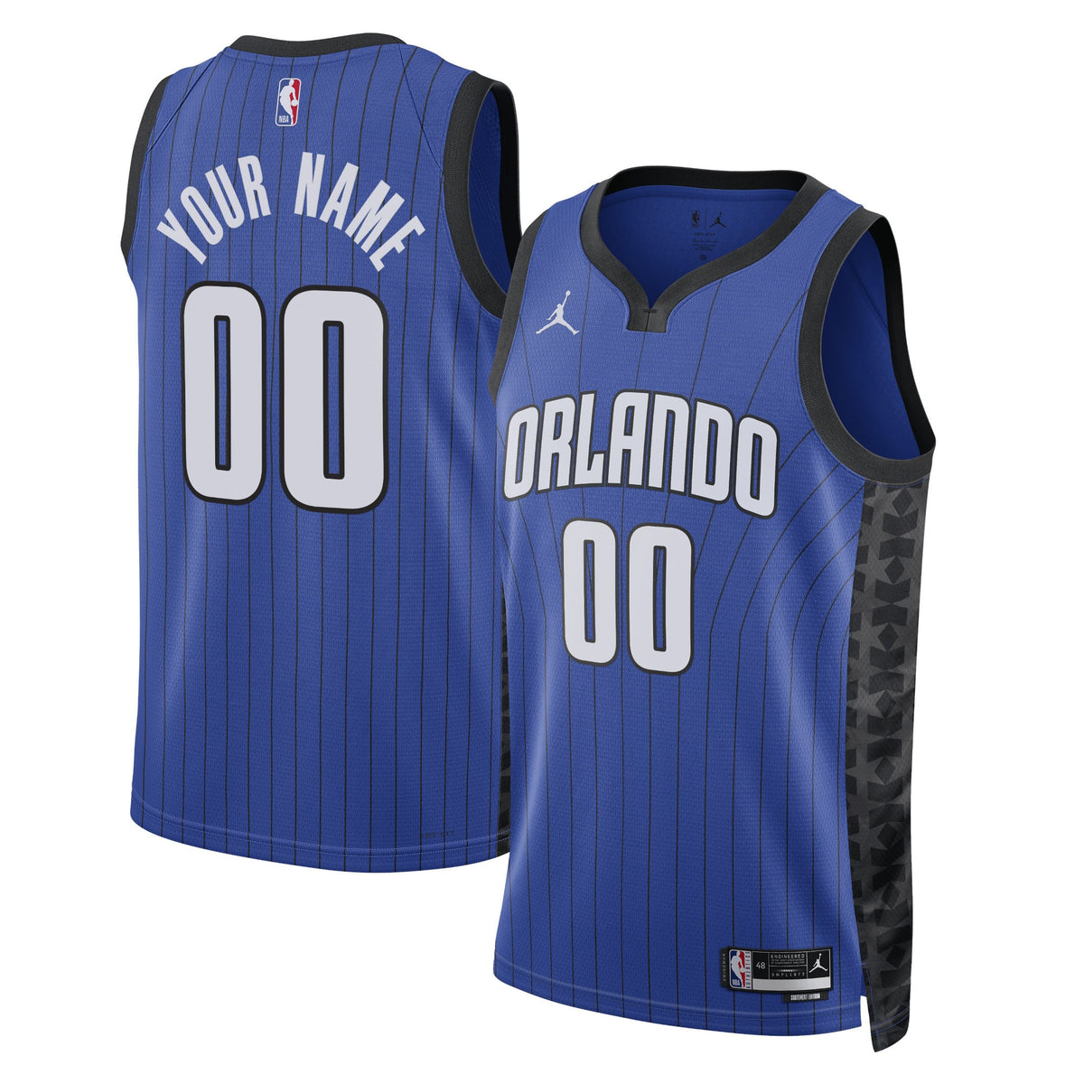 Unisex Orlando Magic Jordan Brand Royal 2022/23 Swingman Custom Jersey - Statement Edition product image 1, provided for