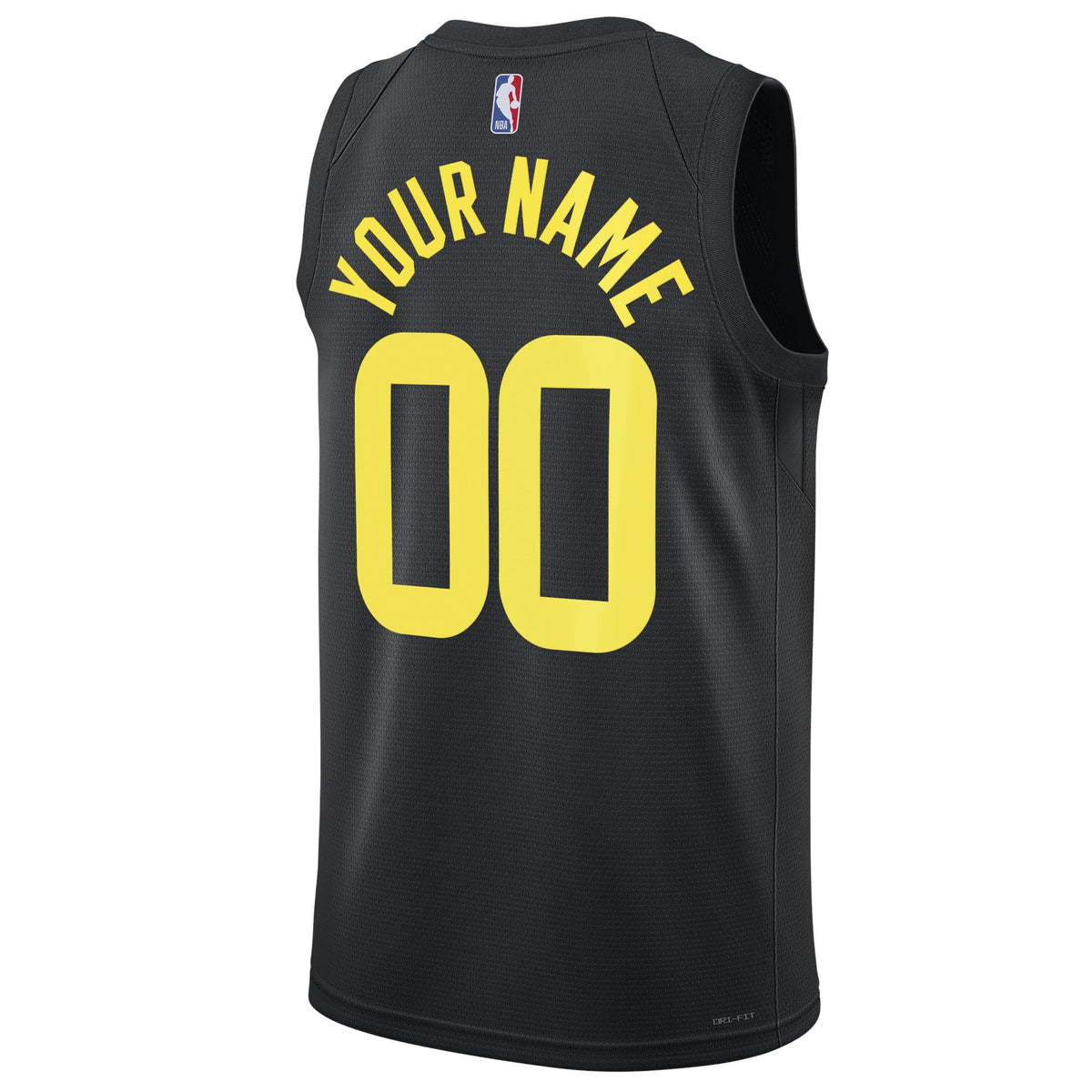 Unisex Utah Jazz Jordan Brand Black 2022/23 Swingman Custom Jersey - Statement Edition product image 4, provided for visual