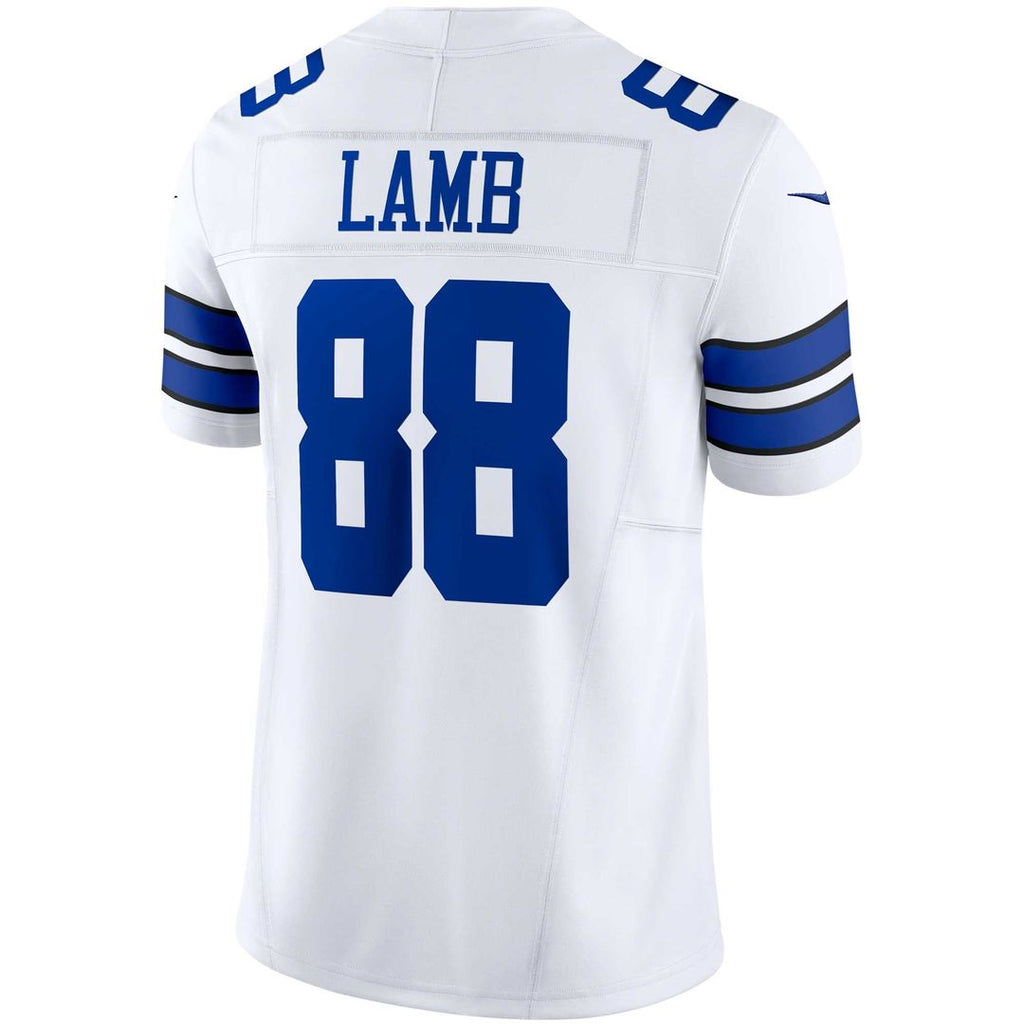 Dallas Cowboys CeeDee Lamb White Vapor F.U.S.E. Limited Jersey product image 6, provided for visual reference and product