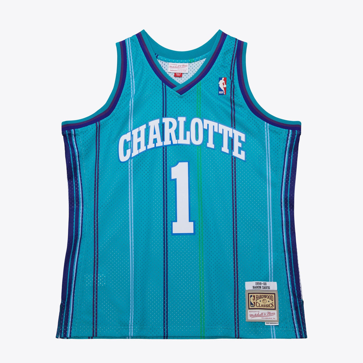 Charlotte Hornets Mitchell & Ness Baron Davis 1999 Swingman product image 3