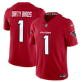 Atlanta Falcons Dirty Birds Red Team Vapor F.U.S.E. Stitched Limited Jersey product image 1, provided for visual reference