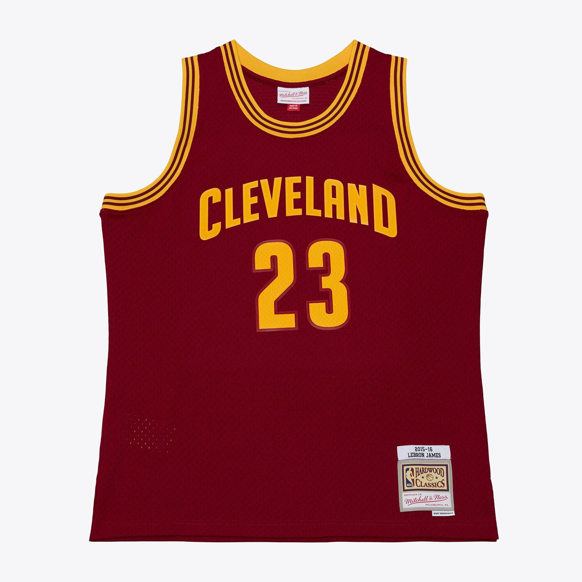 LeBron James Cleveland Cavaliers 2015-16 Jersey product image 2, provided for visual reference and product detail review