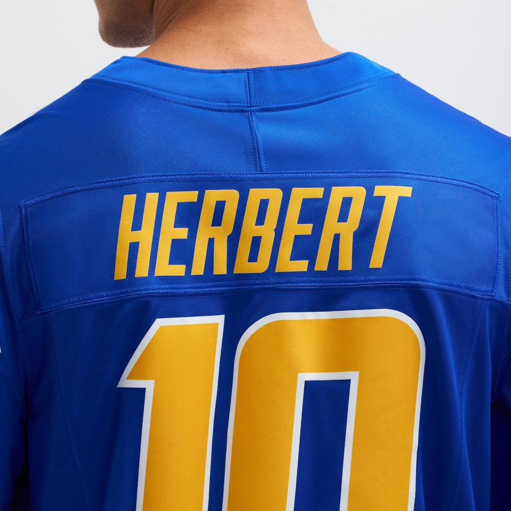 Los Angeles Chargers Justin Herbert Gold Alternate Charger Power Vapor F.U.S.E. Limited Jersey product image 14, provided