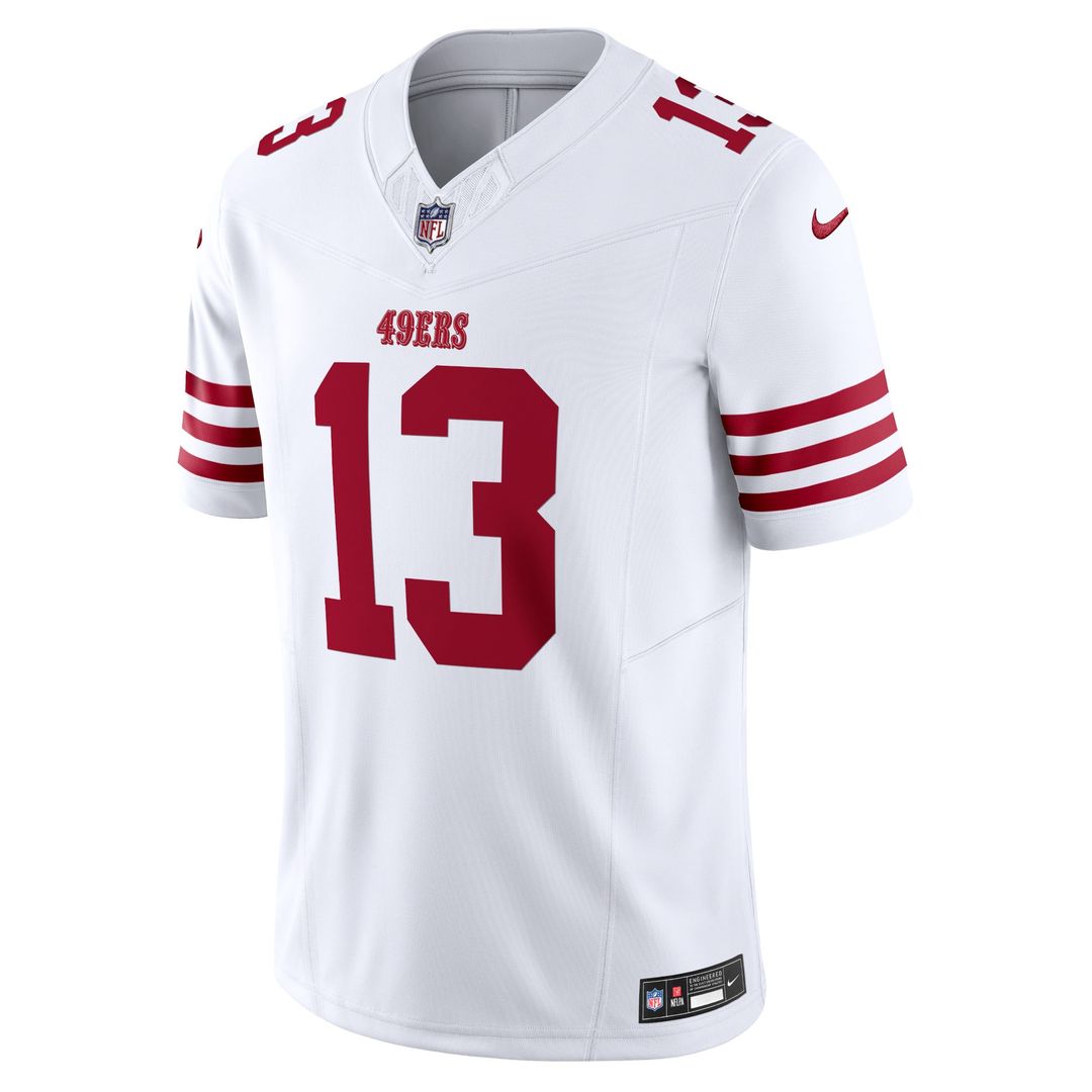 San Francisco 49ers Brock Purdy Scarlet Vapor F.U.S.E. Limited Jersey product image 8, provided for visual reference and