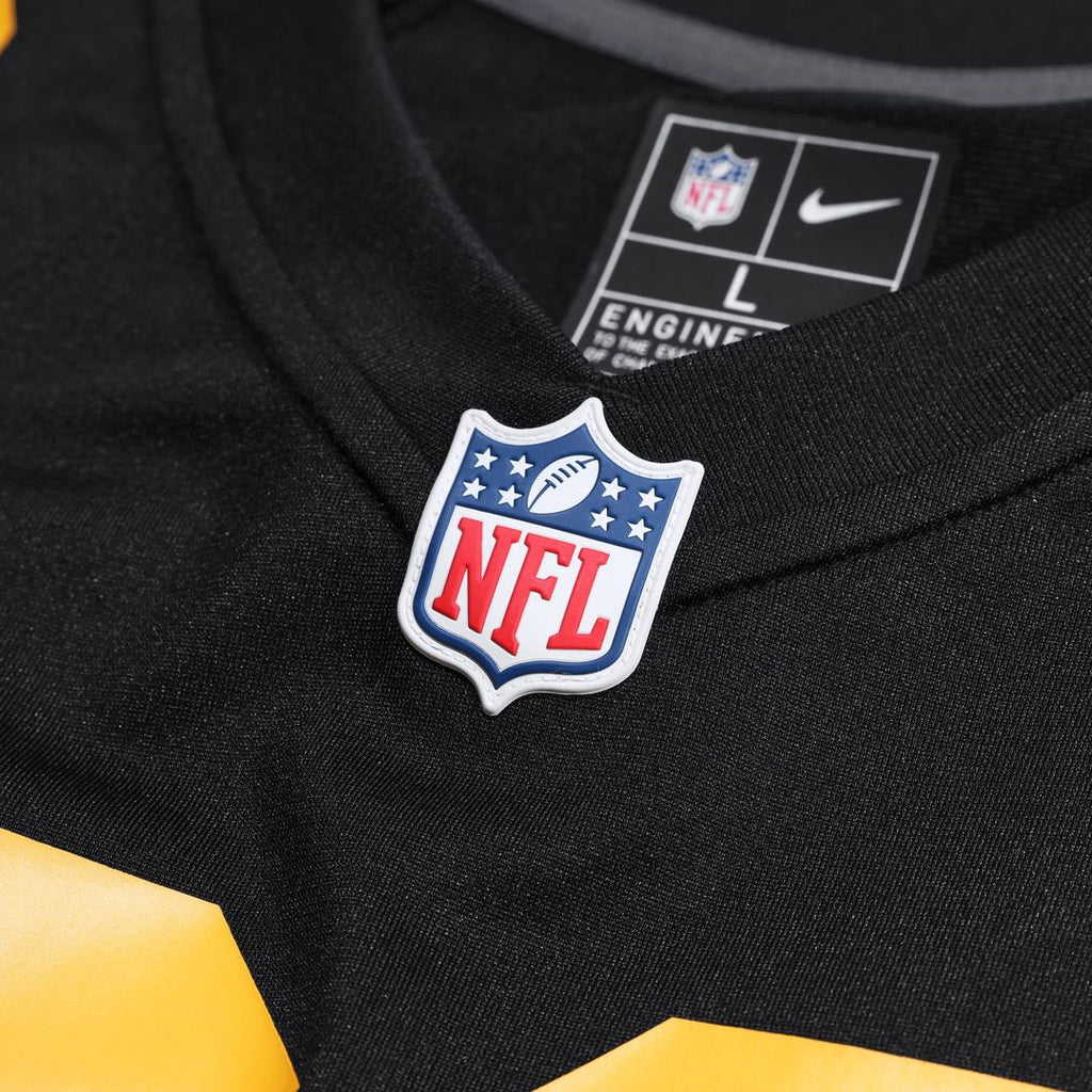 Pittsburgh Steelers Aaron Rodgers Black Alternate Game Jersey product image 4, provided for visual reference and product