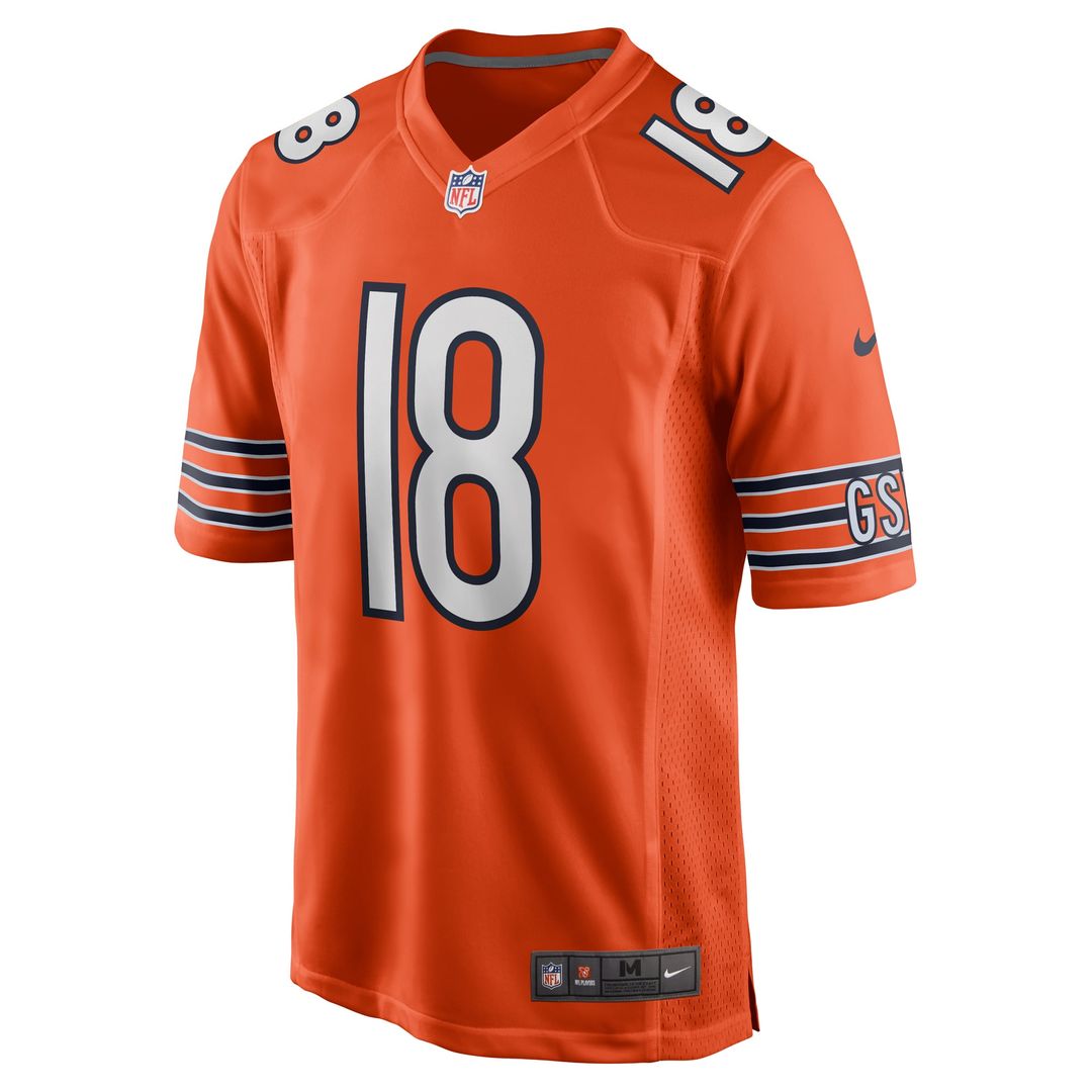 Chicago Bears Caleb Williams White First Round Pick Player Game Jersey product image 28, provided for visual reference and