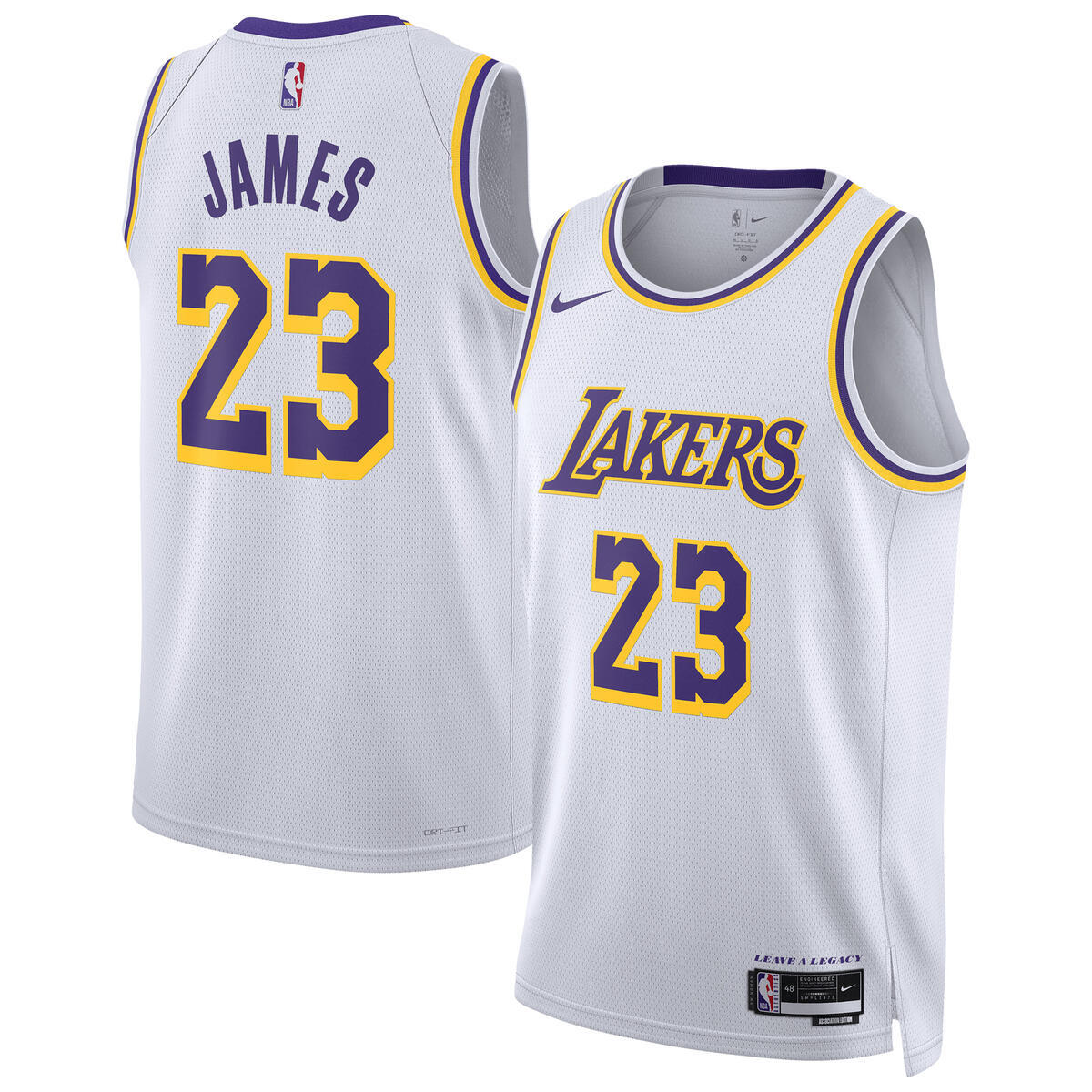 Los Angeles Lakers Nike Association Swingman Jersey product image 2