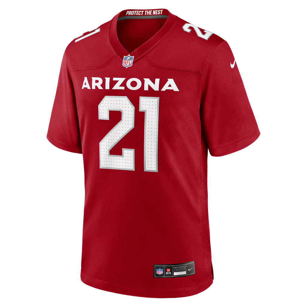 Arizona Cardinals Garrett Williams Cardinal Game Jersey product image 2, provided for visual reference and product detail