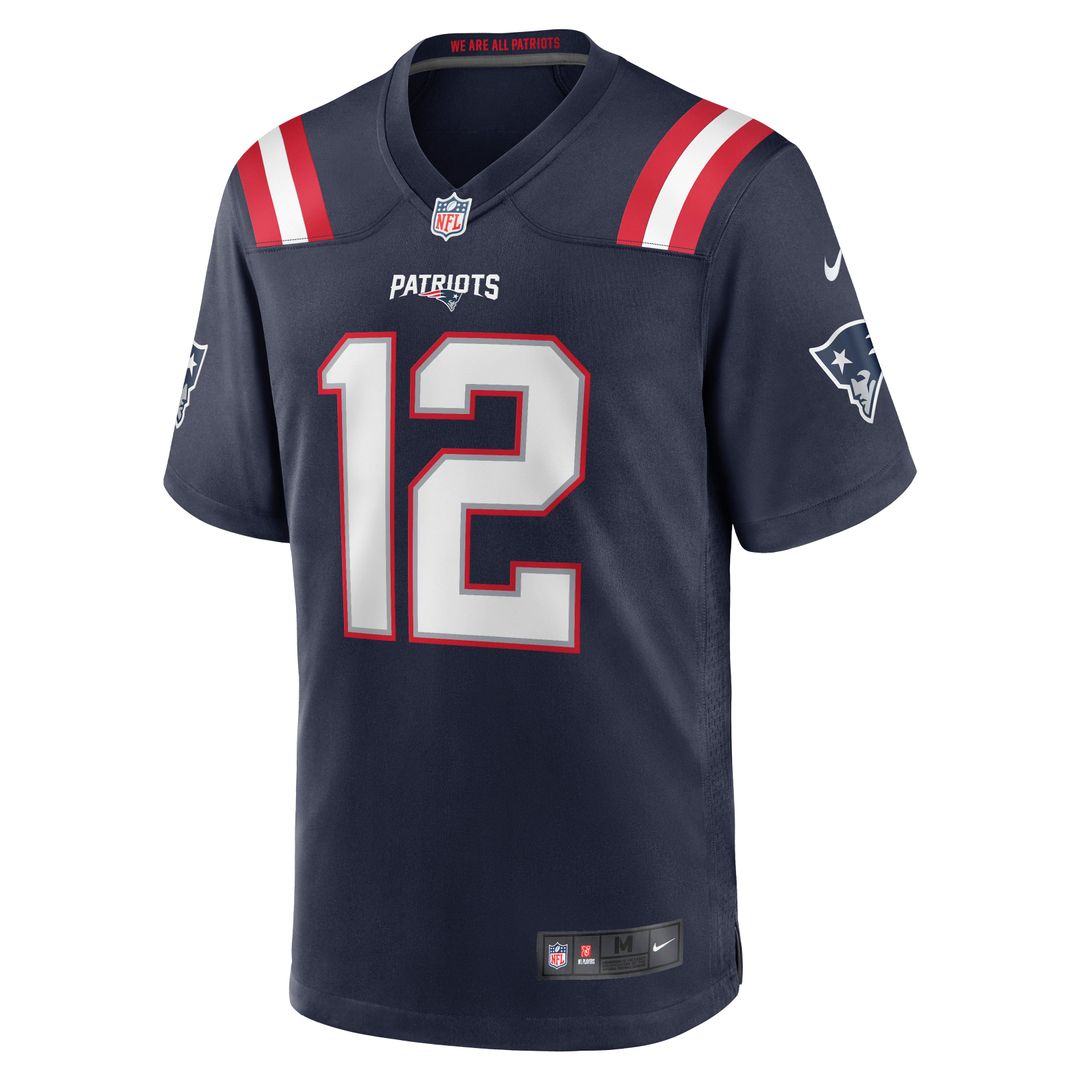 New England Patriots Tom Brady White Retired Game Jersey product image 8, provided for visual reference and product detail