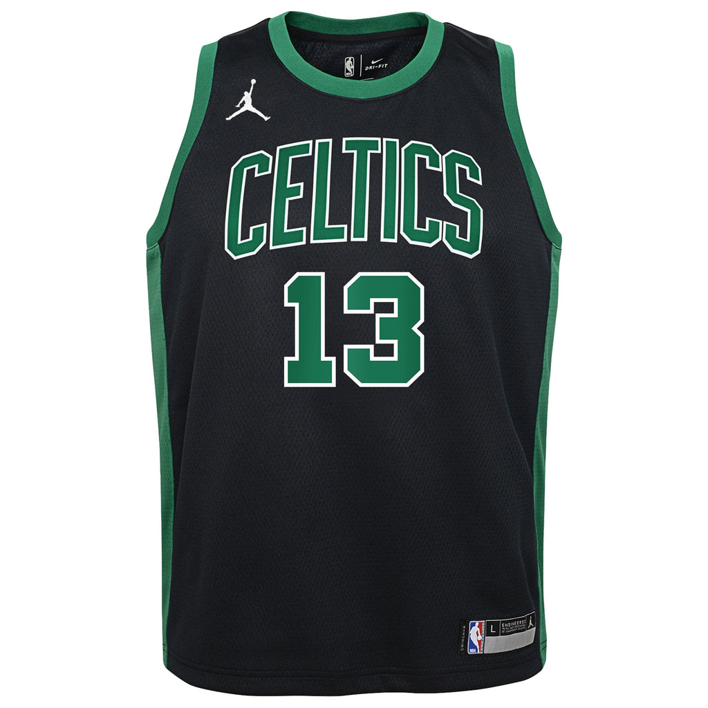 Paul George Boston Celtics Statement Edition Swingman Jersey - Black - Youth product image 3, provided for visual reference