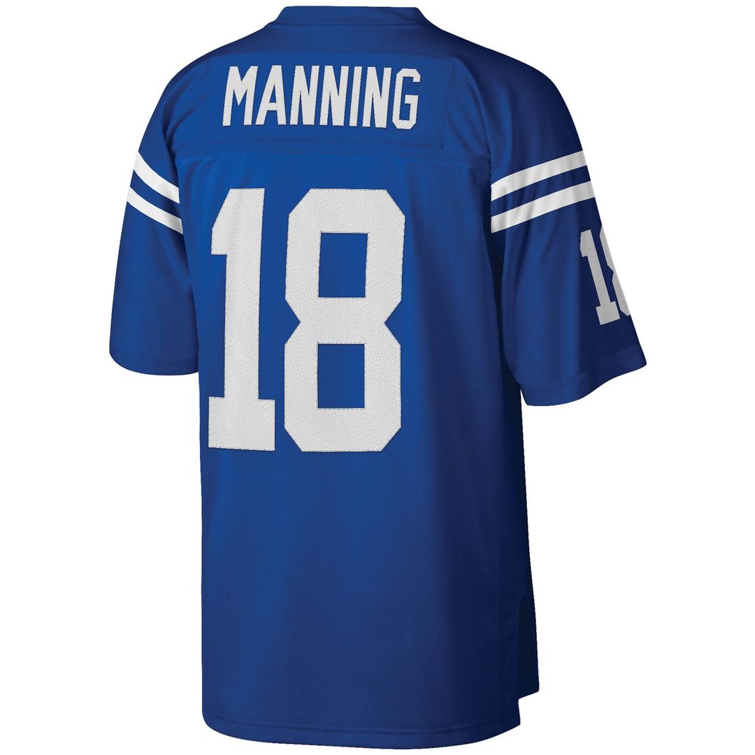 Indianapolis Colts Peyton Manning White Legacy Replica Jersey product image 9, provided for visual reference and product