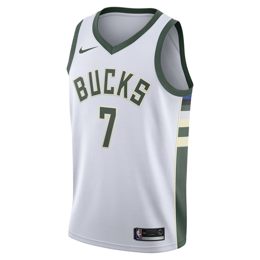 Milwaukee Bucks Nike Association Edition Swingman Jersey product image 3