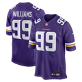 Minnesota Vikings Elijah Williams Purple Team Game Jersey product image 1, provided for visual reference and product detail