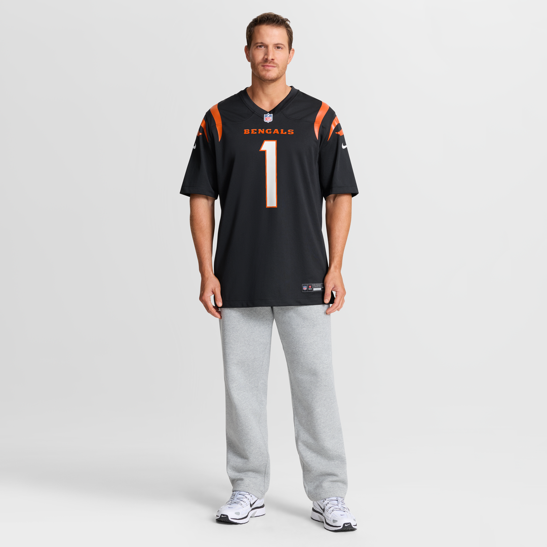 Cincinnati Bengals Ja'Marr Chase Orange Alternate Game Jersey product image 19, provided for visual reference and product