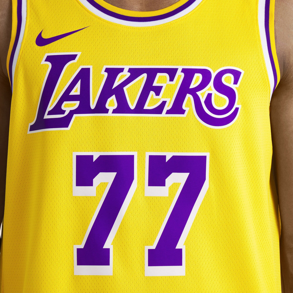 Los Angeles Lakers Icon Swingman Jersey - Luka Doncic - Unisex product image 8, provided for visual reference and product