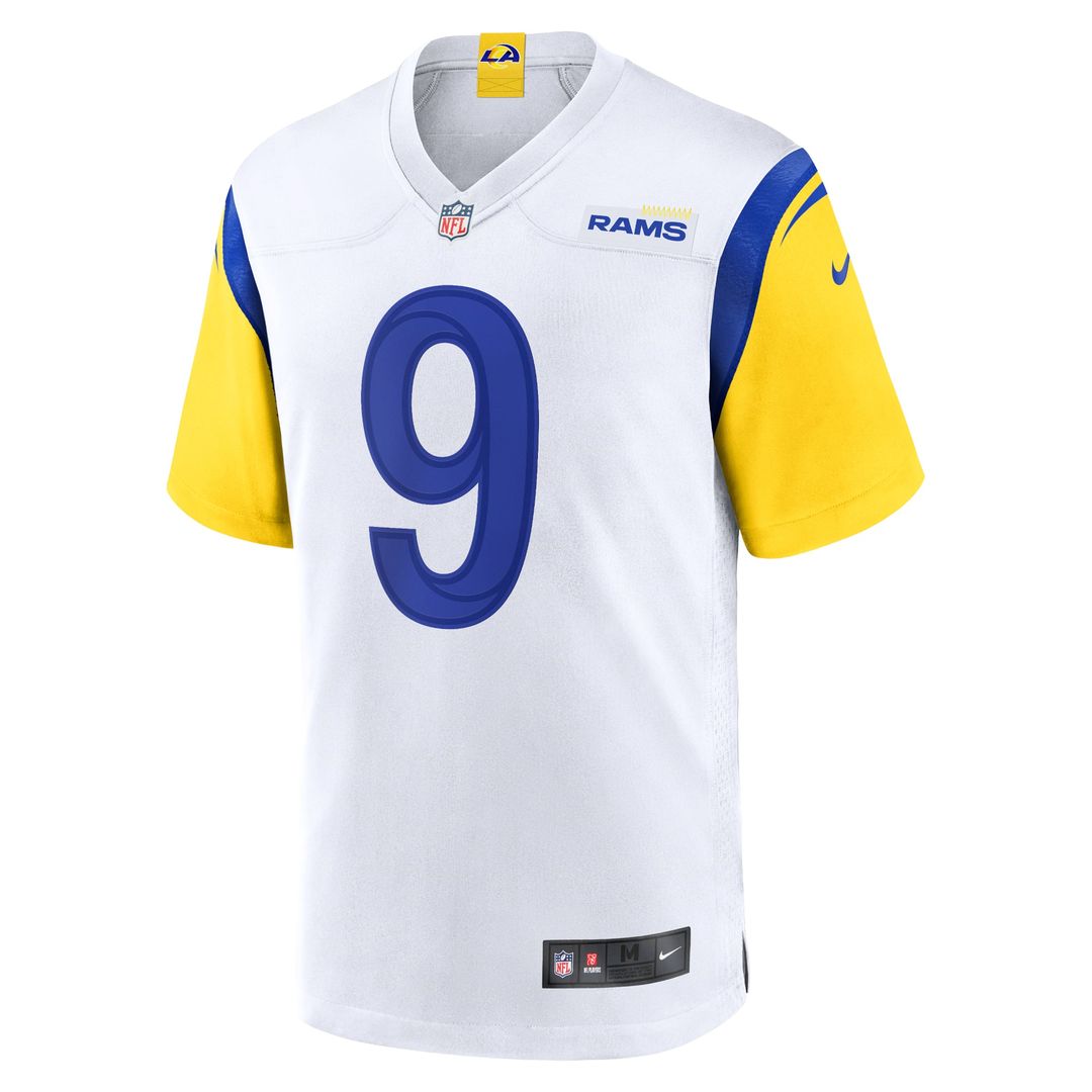 Los Angeles Rams Matthew Stafford White Alternate Game Jersey product image 2, provided for visual reference and product