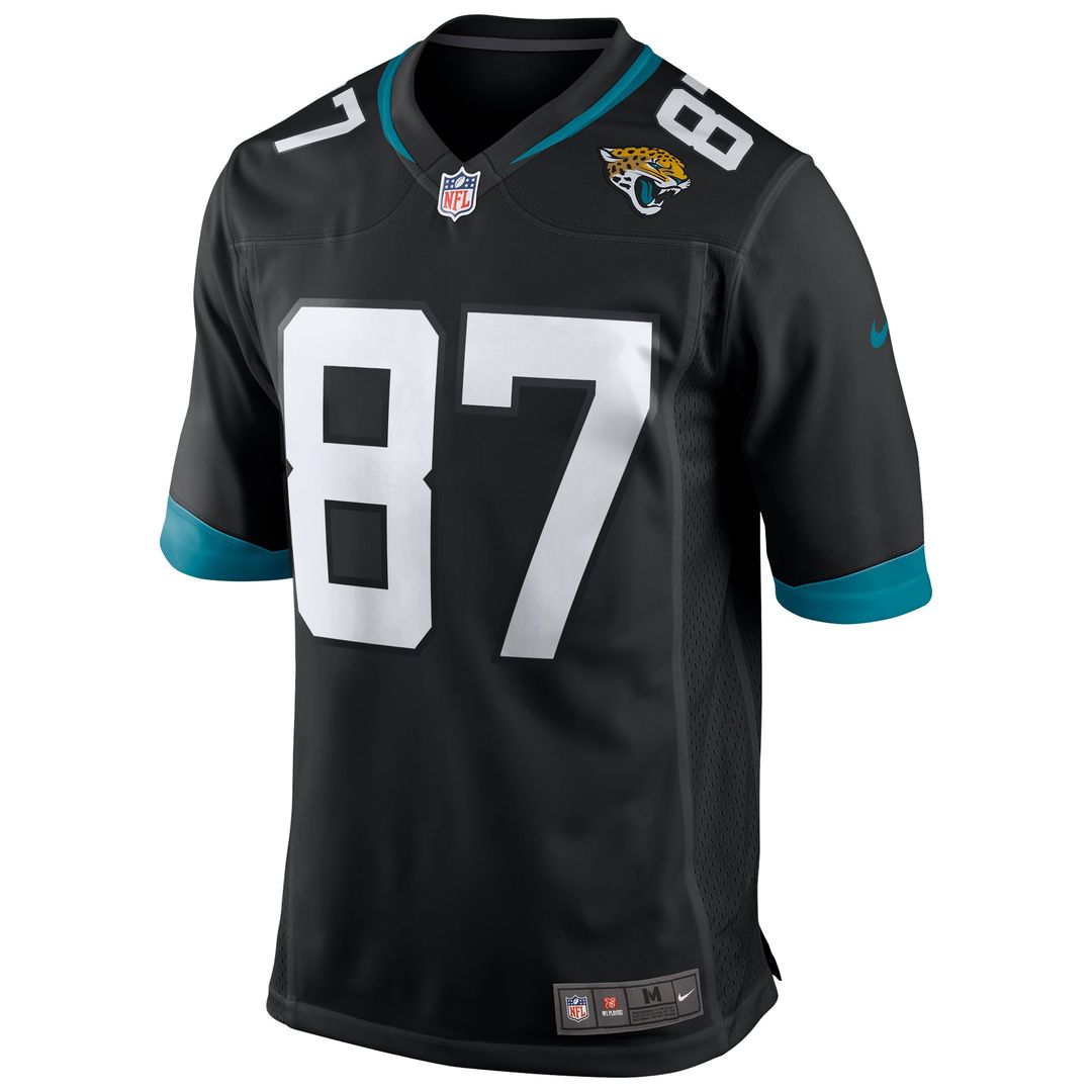 Jacksonville Jaguars Keenan McCardell Black Retired Player Alternate Game Jersey product image 2, provided for visual