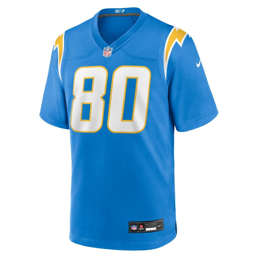 Los Angeles Chargers Kellen Winslow Powder Blue Game Retired Player Jersey product image 2, provided for visual reference