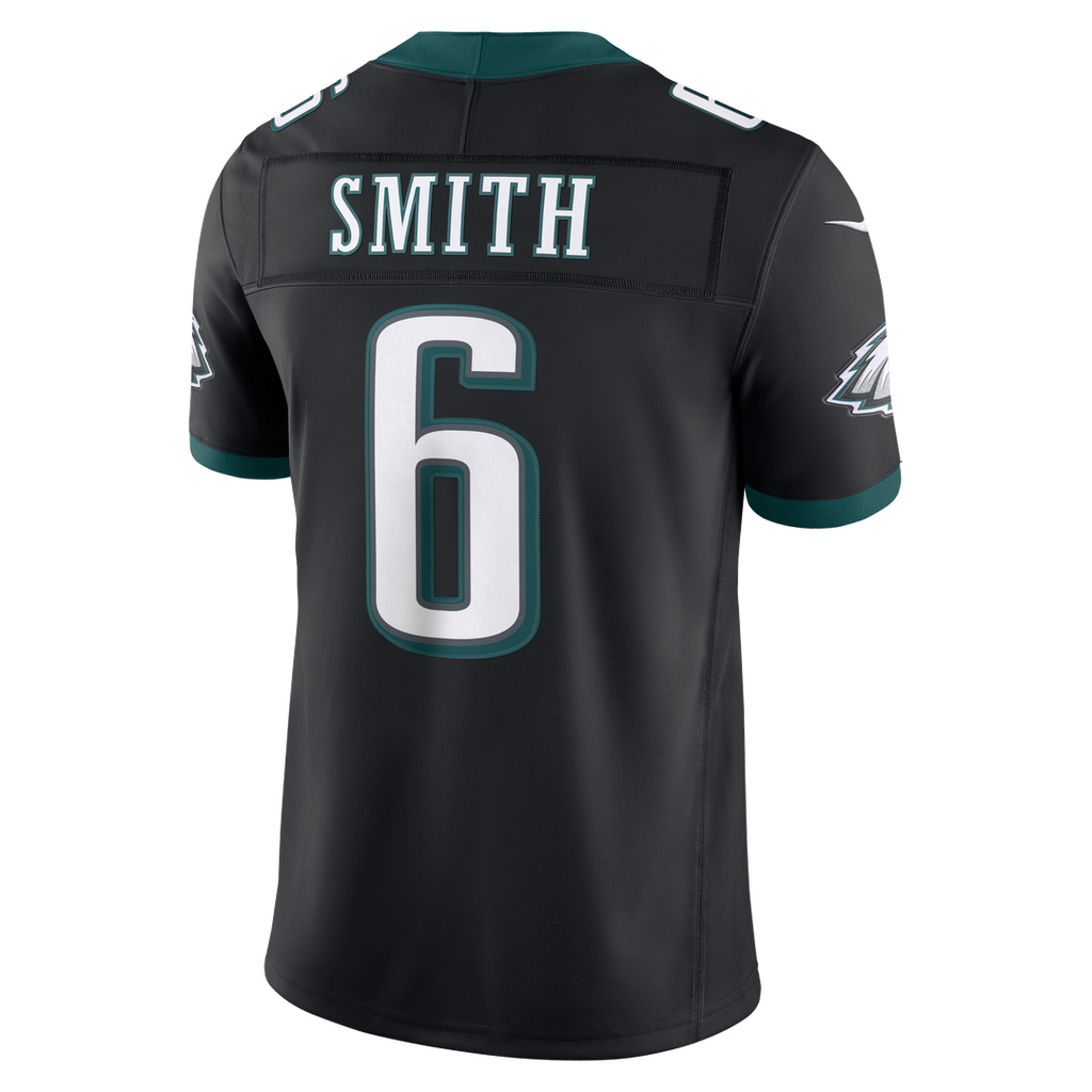 Philadelphia Eagles DeVonta Smith Black Alternate Vapor F.U.S.E. Stitched Limited Jersey product image 3, provided for