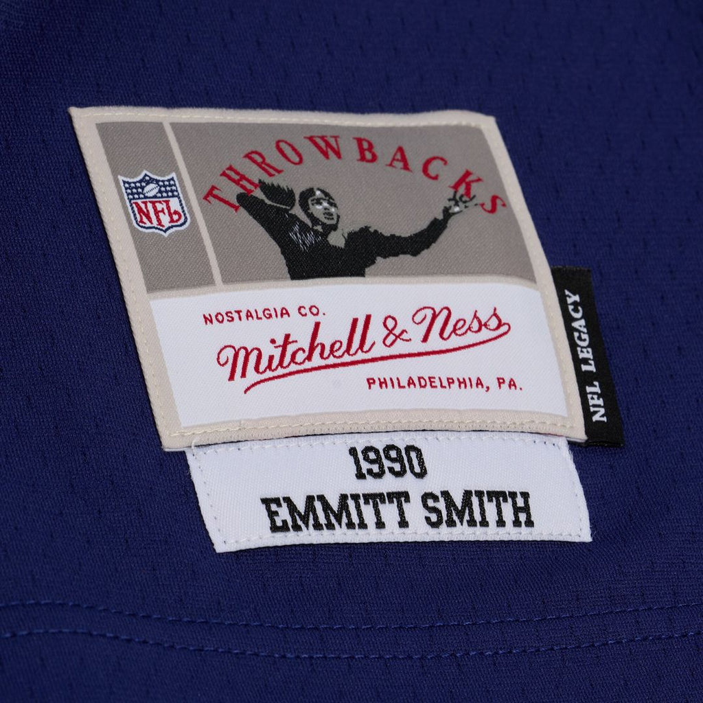 Dallas Cowboys Emmitt Smith Navy Retired Legacy Replica Player Jersey product image 3, provided for visual reference and
