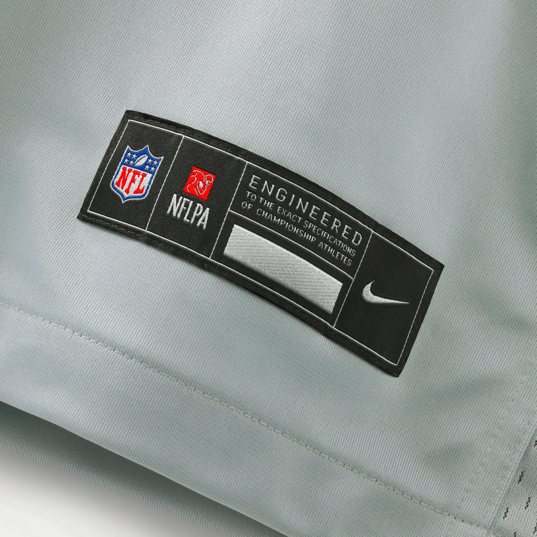 Detroit Lions Amon-Ra St. Brown Silver 2026 Rivalries Collection Game Jersey product image 7, provided for visual reference