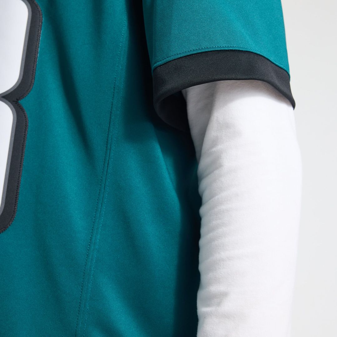 Philadelphia Eagles Cooper DeJean Midnight Green Team Vapor F.U.S.E. Stitched Limited Jersey product image 13, provided for