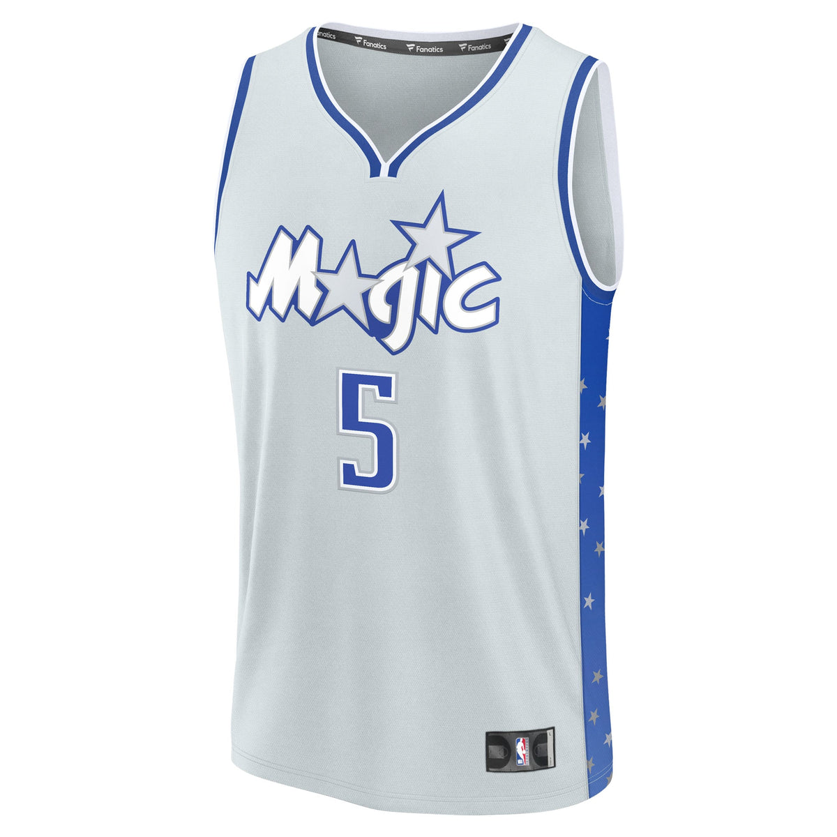 Orlando Magic Paolo Banchero Fanatics Silver 2025/26 City Edition Fast Break Jersey for Men product image 3, provided for