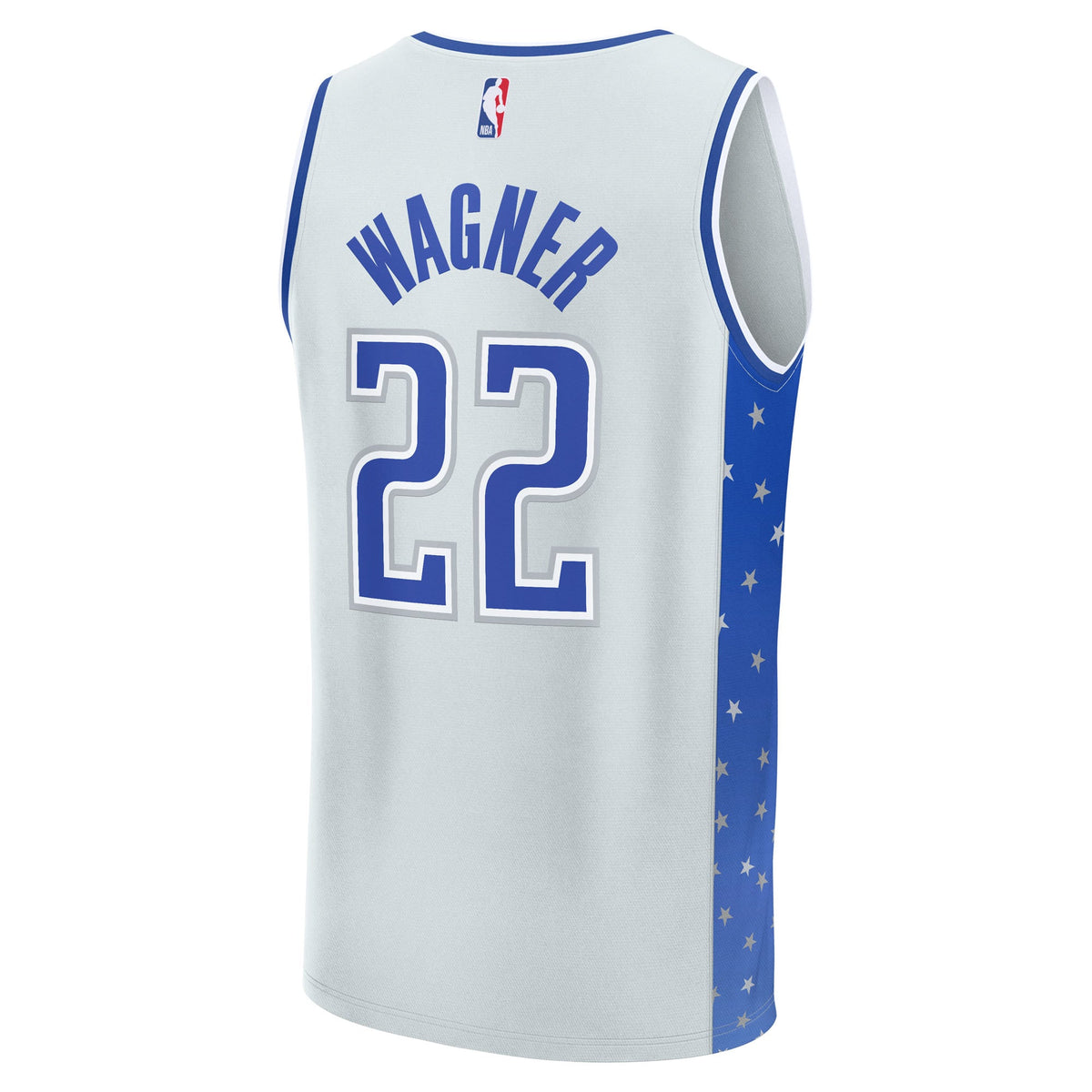 Orlando Magic Franz Wagner Fanatics Silver 2025/26 City Edition Fast Break Jersey for Men product image 4, provided for