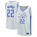 Youth Orlando Magic Franz Wagner Fanatics Silver 2025/26 City Edition Fast Break Jersey product image 1, provided for visual