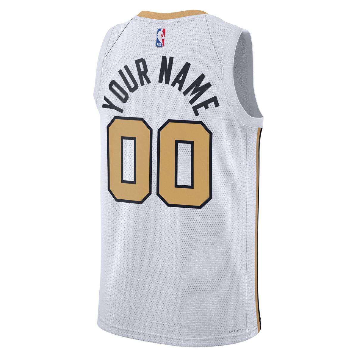 Unisex Boston Celtics Nike White 2025/26 City Edition Swingman Custom Jersey product image 4, provided for visual reference