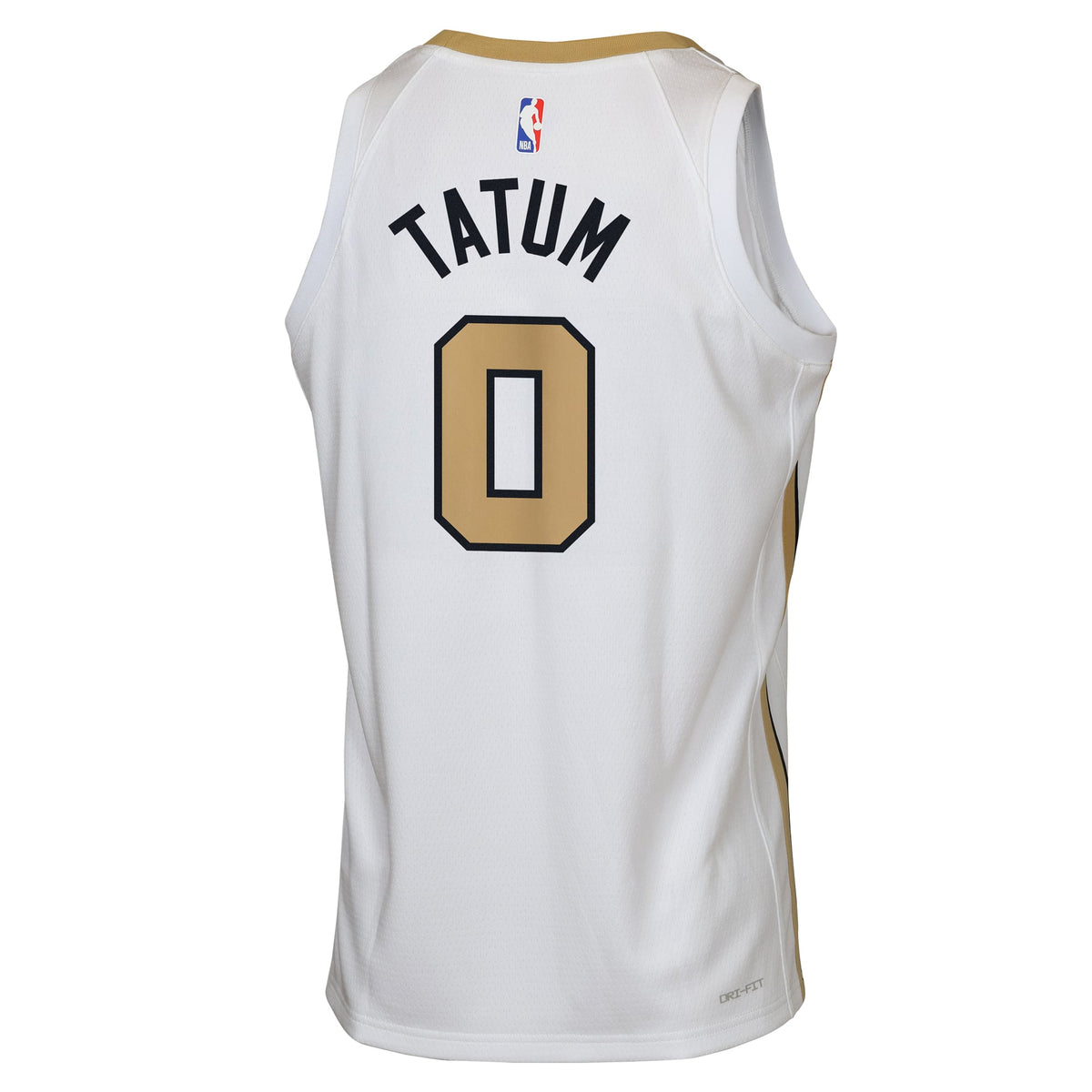 Youth Boston Celtics Jayson Tatum Nike White 2025/26 City Edition Swingman Jersey product image 4, provided for visual