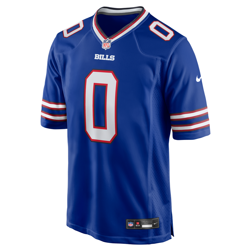 Buffalo Bills Keon Coleman Red Alternate Game Jersey product image 14, provided for visual reference and product detail