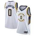 Tyrese Haliburton Indiana Pacers Association Edition Swingman Jersey - White - Unisex product image 1, provided for visual