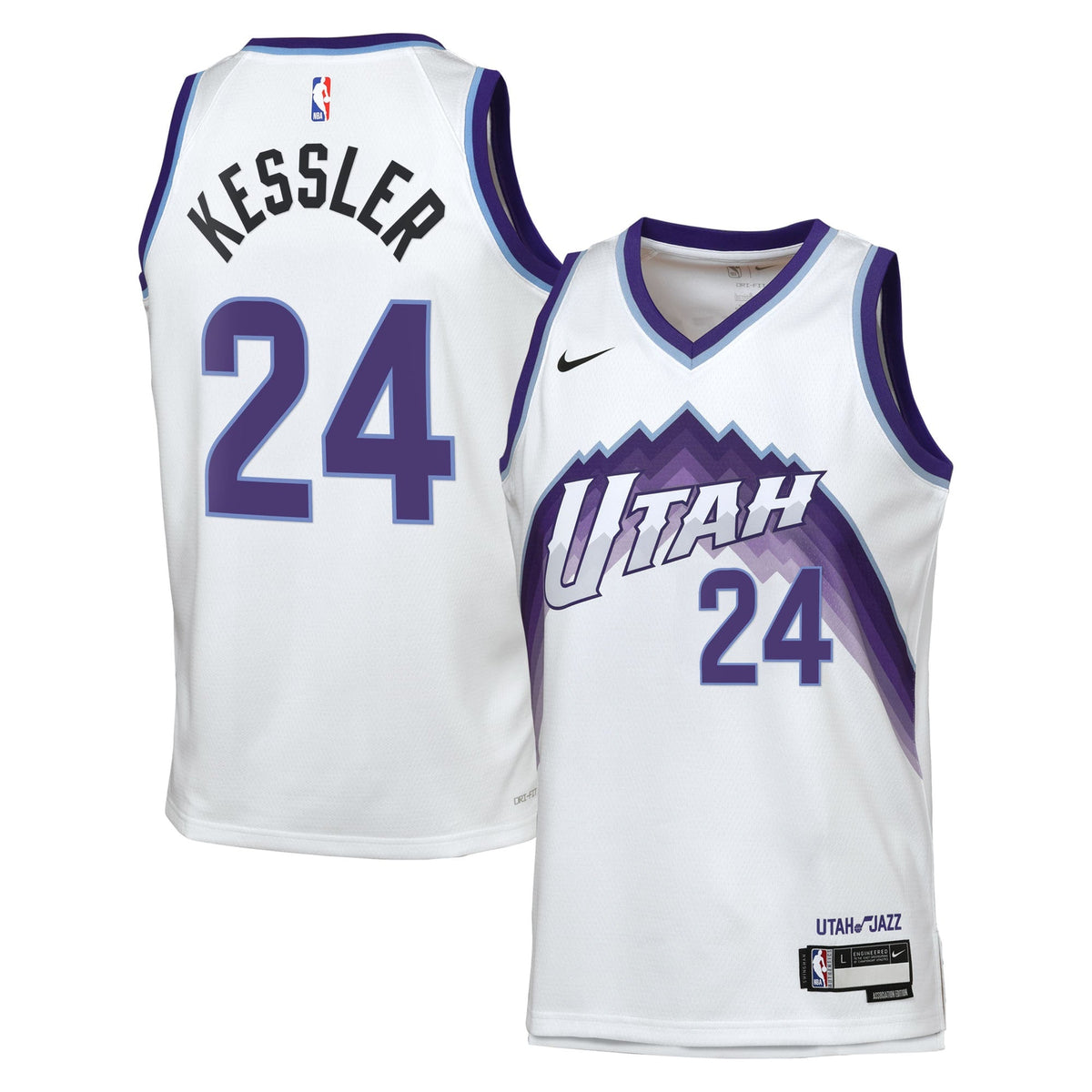 Utah Jazz Nike Replica Association Edition Swingman Jersey product image 1