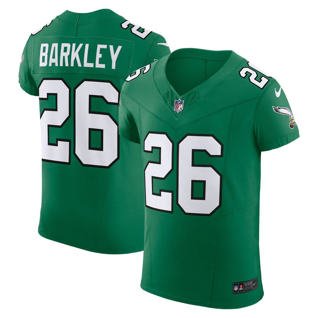 Philadelphia Eagles Saquon Barkley Black Alternate Vapor F.U.S.E. Elite Jersey product image 27, provided for visual