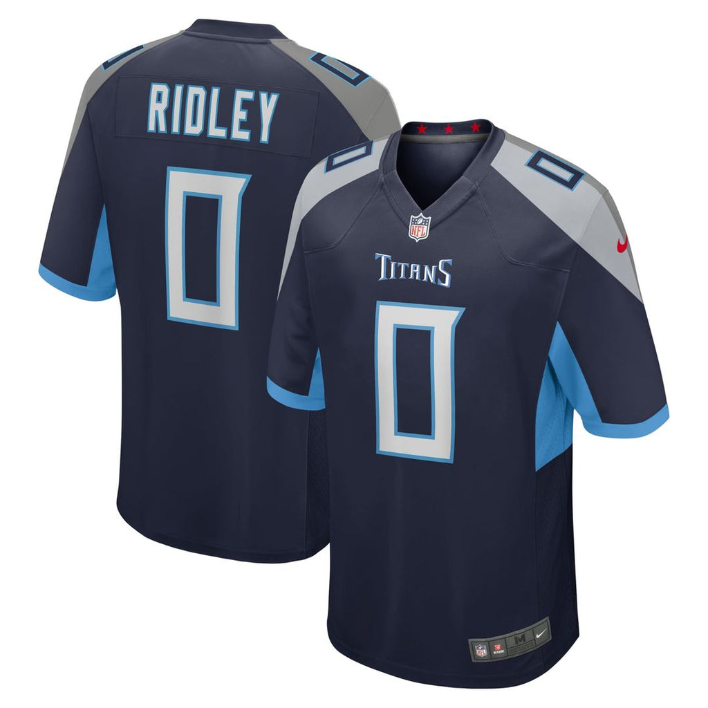 Tennessee Titans Calvin Ridley Light Blue Team Game Jersey product image 11, provided for visual reference and product