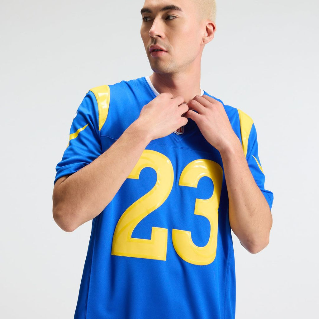 Los Angeles Rams Kyren Williams Royal Team Vapor F.U.S.E. Stitched Limited Jersey product image 23, provided for visual