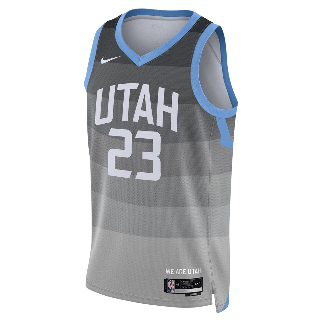 Utah Jazz Nike 2025/26 City Edition Swingman Jersey - Gray product image 3