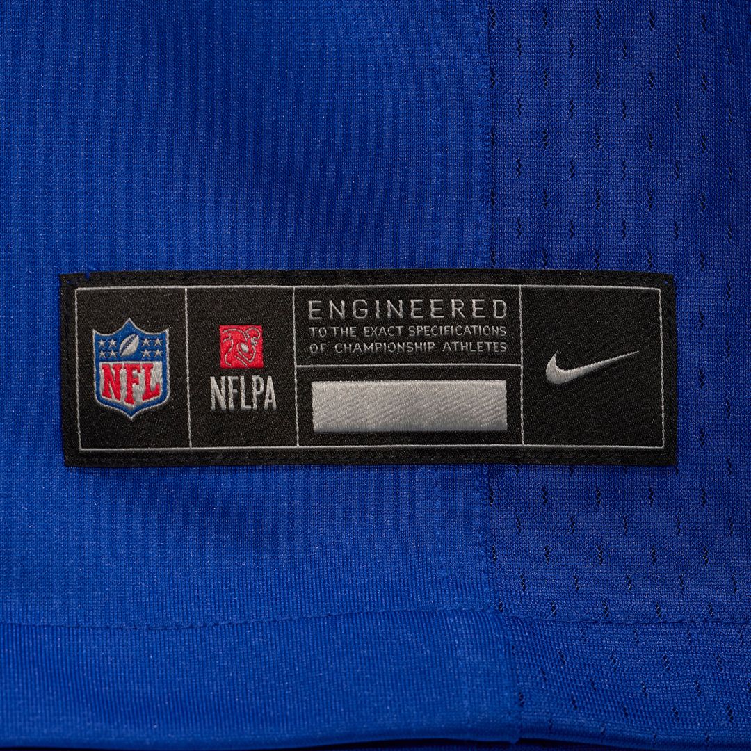 Buffalo Bills Anthony Kendall Royal Team Game Jersey product image 8, provided for visual reference and product detail review