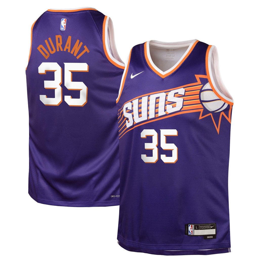 Kevin Durant Phoenix Suns Swingman Icon Jersey - Youth product image 2, provided for visual reference and product detail