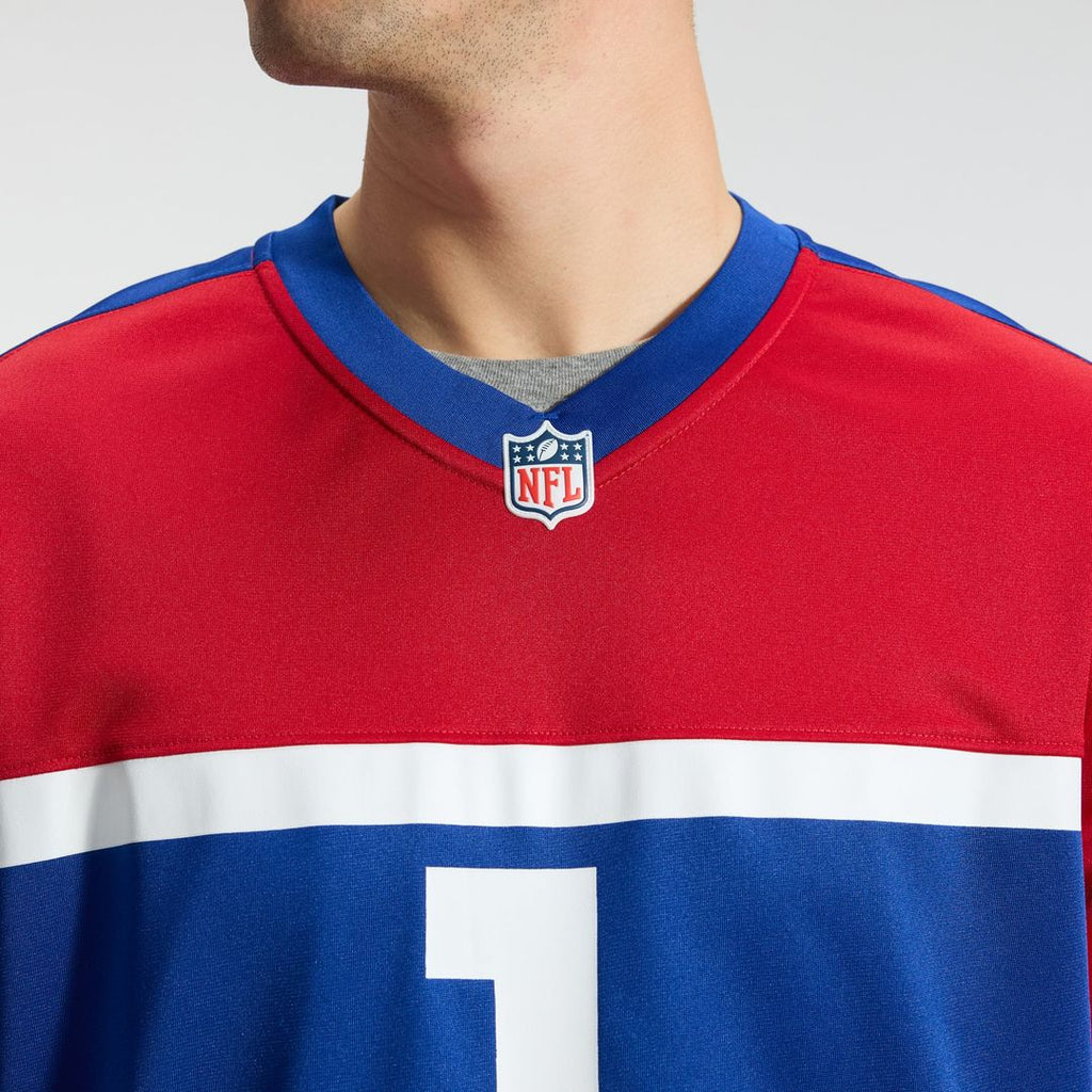 New York Giants Malik Nabers Royal Player Game Jersey product image 25, provided for visual reference and product detail