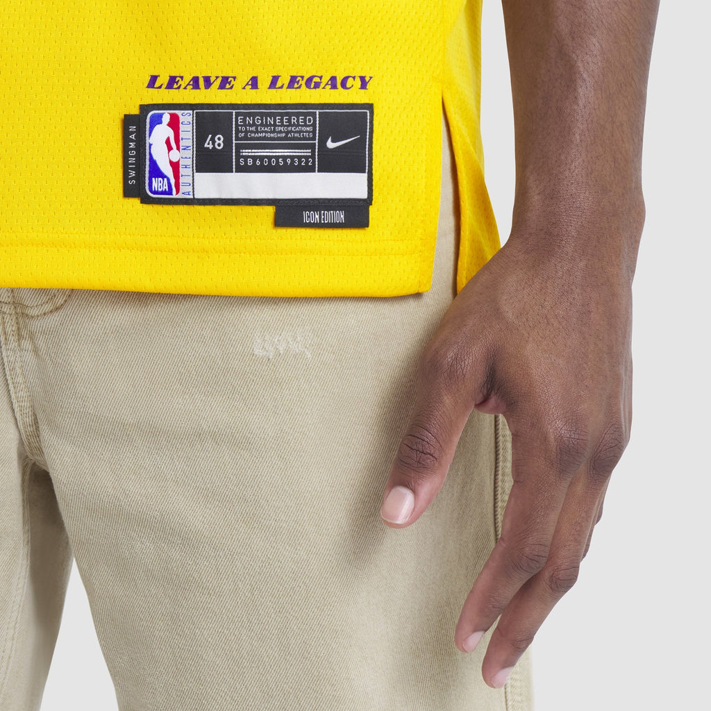 Los Angeles Lakers Icon Swingman Jersey - Luka Doncic - Unisex product image 9, provided for visual reference and product