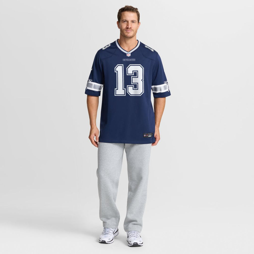 Dallas Cowboys Caleb Downs Navy Team Game Jersey product image 10, provided for visual reference and product detail review