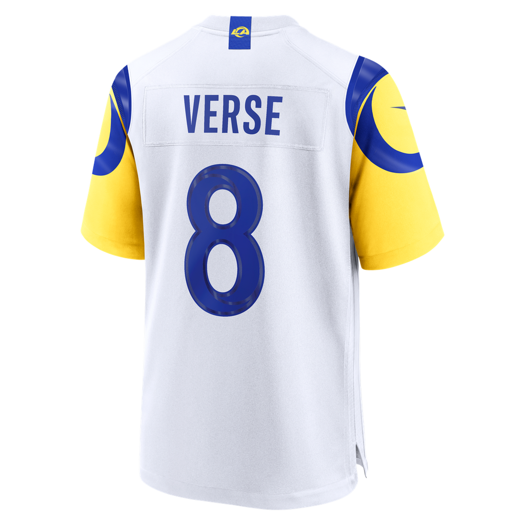 Los Angeles Rams Jared Verse Royal Player Game Jersey product image 27, provided for visual reference and product detail