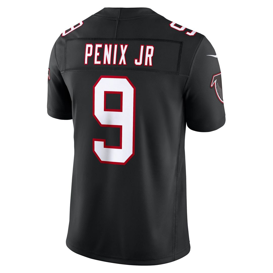 Atlanta Falcons Michael Penix Jr. White Vapor F.U.S.E. Stitched Limited Jersey product image 19, provided for visual