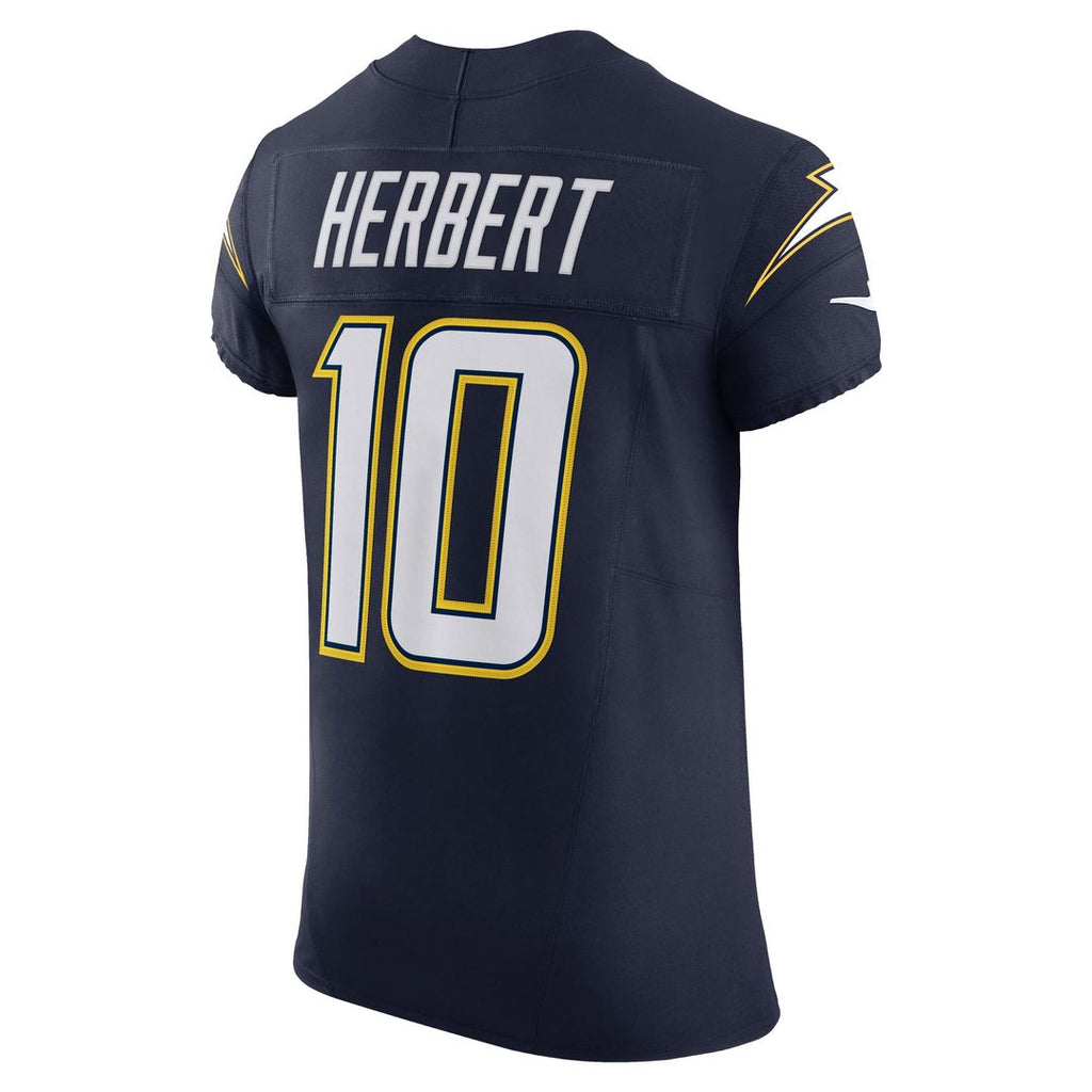 Los Angeles Chargers Justin Herbert Navy Alternate Vapor F.U.S.E. Elite Jersey product image 3, provided for visual